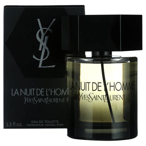 ysl la nuit de l'homme 3.4 oz|La Nuit de l'Homme Yves Saint Laurent for men .